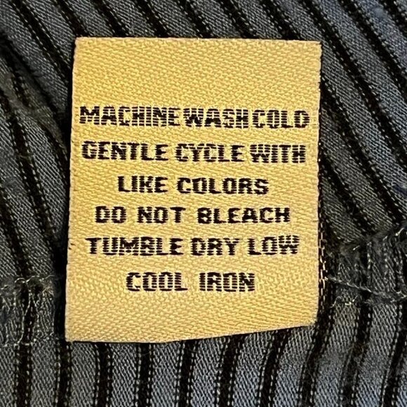 Habitat Striped Tunic Art Teacher Academia Boho Comfort Free Spirit L - Picture 4 of 5